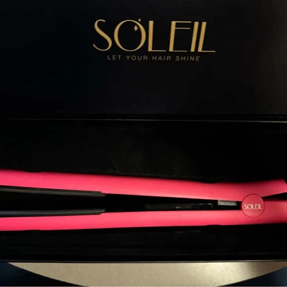Soleil Metallic Ceramic Flat Iron - Brand New!! - Picture 4 of 4